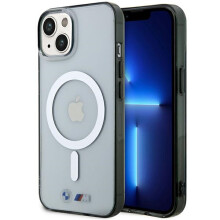 Custodia trasparente BMW MagSafe per iPhone 14 Plus