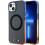 BMW iPhone 14 Plus BMW Gradient Bumper MagSafe-cover, grå 1