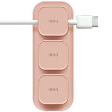 UNIQ Pod Mag magnetisk kabelorganisator + base pink/blush pink