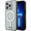 BMW Custodia per iPhone 14 Pro Max BMW MagSafe argento trasparente 1