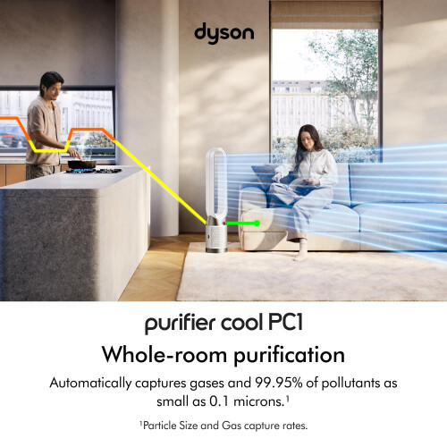 Dyson Dyson Purifier Cool PC1 Powerful Cooling Purifier (White/White) 1