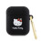 Hello Kitty Apple AirPods Etui Hello Kitty 3D Kitty Hoved Sort 1