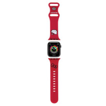 Apple Watch szíj 38 mm Hello Kitty szilikon piros