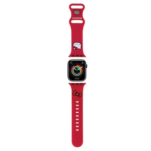 Hello Kitty Apple Watch Rem 38mm Hello Kitty Silikone Rød