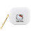 Hello Kitty AirPods Pro 2 Etui Hello Kitty 3D Silikone Hvid 1