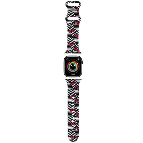 Hello Kitty Apple Watch Rem 38mm Hello Kitty Silikone Sløjfer Sort