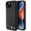 BMW BMW Læder Kulstofsort iPhone 15 Plus Etui 1
