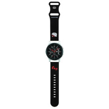 Hello Kitty szilikon cicafejes okosóra szíj 22 mm fekete