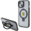 Ferrari iPhone 15 Plus Ferrari Ring Stand MagSafe-cover, sort 1
