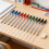 Stylo à bille multicolore élégant, pointe audacieuse,-Vert 3