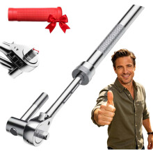 (Retractable Convex Shape, -) Ratel Laadwinch Spanner - 18 Inch, Zwaar