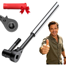 (Heavy-duty Concave Style, -) Ratel Laadwinch Spanner - 18 Inch, Zwaar