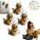(4pcs a, -) 4 collecteurs poils chat, C 1