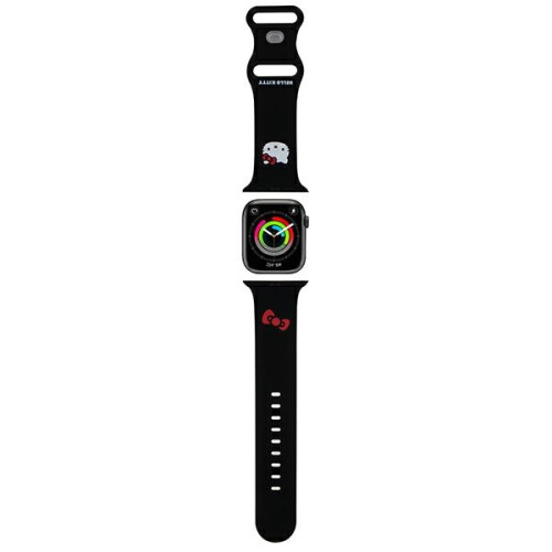 Hello Kitty Apple Watch Rem 42mm Hello Kitty Silikone Sort