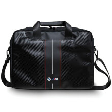 BMW 16" Carbon Laptop-taske i Sort og Rød Stribet