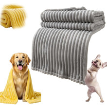 (Gray, -) 2026 Emotionale Unterstützungsdecke, Grau, 1 Stück, Hund, Beruhigend, Weich, Kennel, Sofa, Auto, Haustier, Comfort
