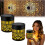 (2 Warm Light, -) Solar Mandala Projector Wall Light, IP65 Waterproof 4 Warm Light 1