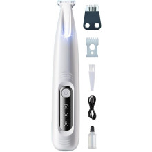(Bei, -) 2026 Waterproof Rechargeable Cat Grooming Trimmer, White