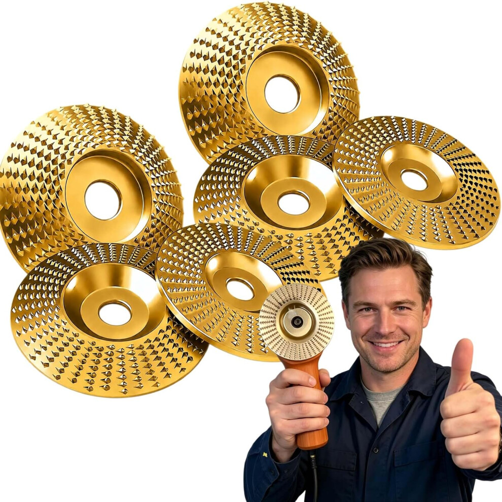 (6 Mix, -) Angle Grinder Polishing Pad, 3 Flat Surface Tungsten Carbide 5437706647133