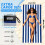 Microfibre Beach Towels for Adults - 2 Pack 180x90cm Microfibre Towel 2