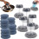 (5 Handle, 15brush Heads, -) 1 Ταπετσαρία, B 78" 1