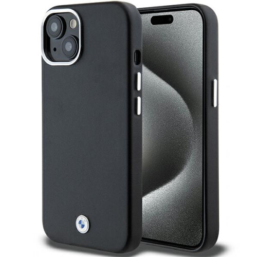 BMW iPhone 15 Plus BMW MagSafe-cover, sort