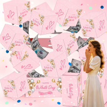 (pink, -) 2026 Graduation Pop Up Money Box, Explosion Gift Box pink