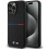 BMW iPhone 15 Pro Max BMW Silikone Mønster MagSafe Etui Sort 1