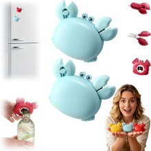 (2Blue, -) Multifunkční otvírák na lahve Crab, 2žlutý, magnetický 4v1