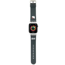 Hello Kitty Kitty fej Apple Watch szíj fekete