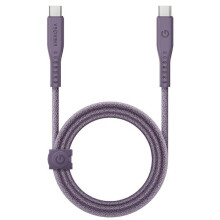 ENERGEA USB-C-Kabel 1,5 m Schnellladekabel Lila