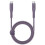 ENERGEA USB-C-Kabel 1,5 m Schnellladekabel Lila 1
