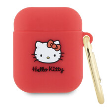 AirPods 1 tok Hello Kitty szilikon 3D fukszia