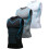 (Black+grey+white, X-Large) Débardeur V-boost, compression 1