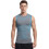 (Grey, Large) Débardeur V-boost, compression 1