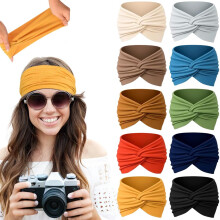 (Color C, 1 Count (Pack of 1)) 2026 Yogahaarband, Breit, Boho, Cross, Color C, 1 Stück, Non-Slip, Weich, Druck, Workout, Laufen, Damen, Accessoire