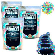(600pcs, -) 800pcs Glow in The Dark Garden Stones, Luminous Decor
