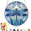 (F, -) Puzzle suncatcher colibri, A 1