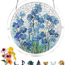(I, -) Suncatcher puzzle acrílico 2026, A