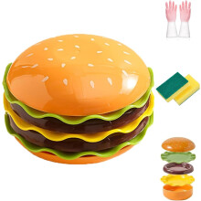 (7pcs, -) Stapelbare Burgerplaten - 5/7 Stuks, 1 Set