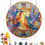 (#B, -) Puzzle suncatcher colibri, A 1
