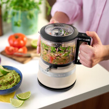 KitchenAid MINI FOOD CHOPPER 830ML  ALMOND CREAM 5KFC3516BAC