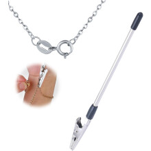(Black, -) 2025 Schmuckverschlusshelfer, Rosa, 1 Stück, Halskette, Armband, Anlegen, Werkzeug, Helfer, Schmuck, Accessoire
