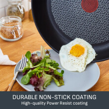 Tefal Comfort Max 2428cm Stainless Steel Frying Pan Set Durable NonStick Pa