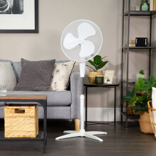Russell Hobbs 16 Inch Lightweight Pedestal Fan 3 Speeds WideAngled Oscillat
