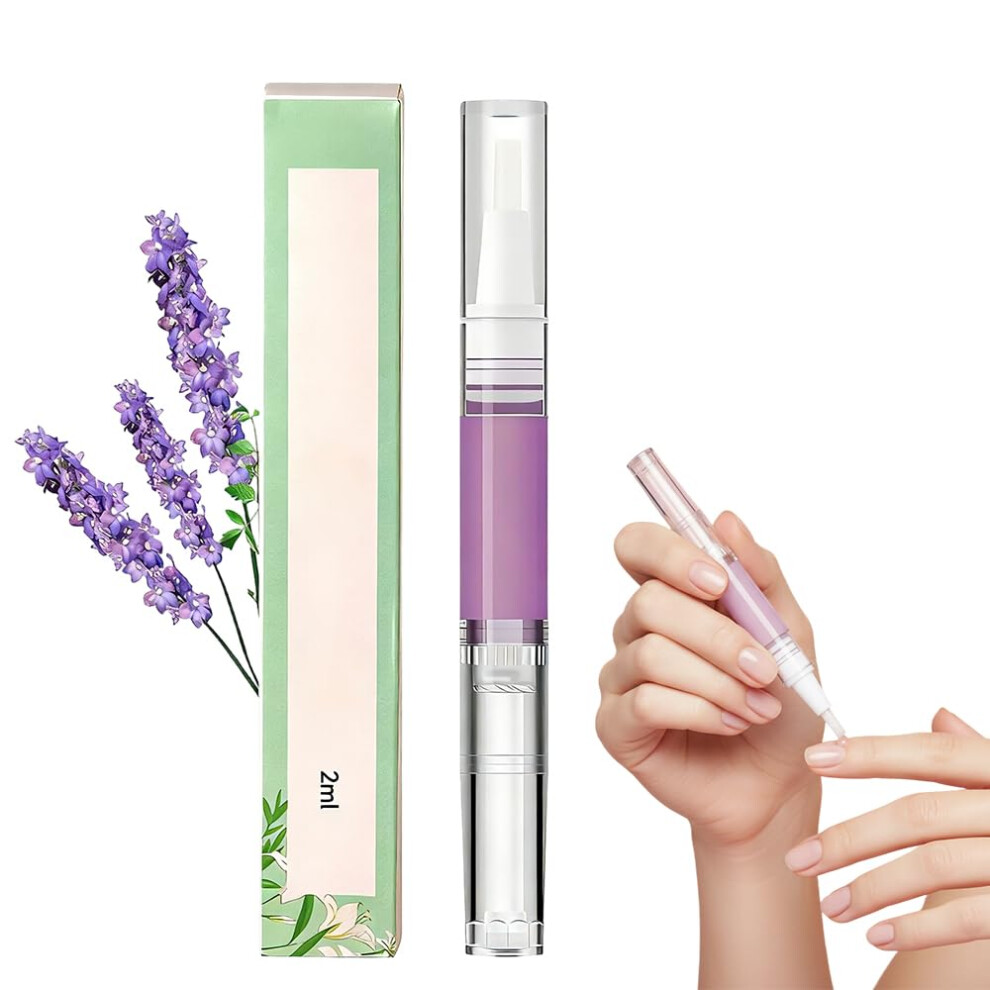 Oimg (Lavender, -) 2026 Ceramic Cuticle Pusher Oil Pen, Nail Care Tool Lavender