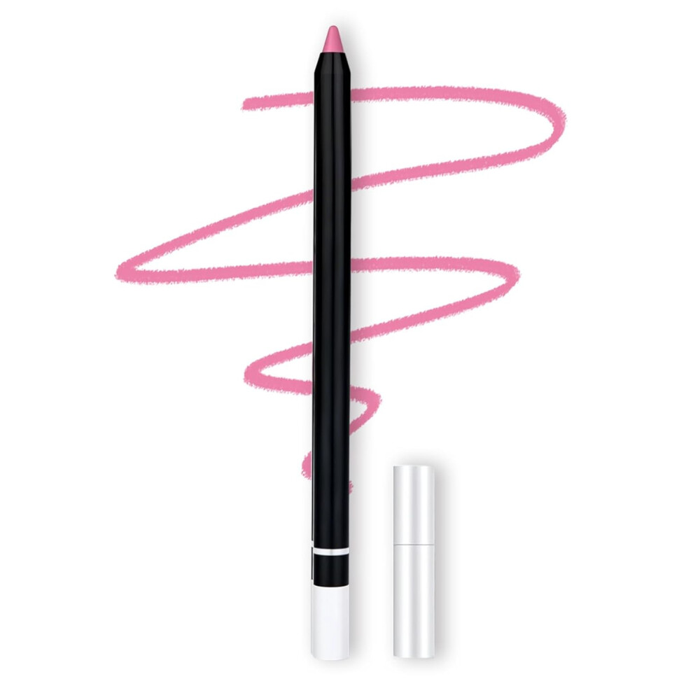 Oimg (Pink, -) 2025 2 In 1 Eyeliner & Eyebrow Pencil, Longwear Light Brown