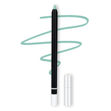 (Light Green, -) 2025 2 in 1 Eyeliner & Eyebrow Pencil, Longwear Light Brown