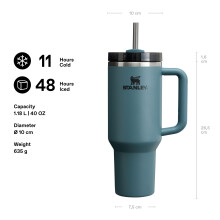STANLEY 1913 Quencher H20 Flowstate Tumbler 12L Cold for 11 Hours Iced fo