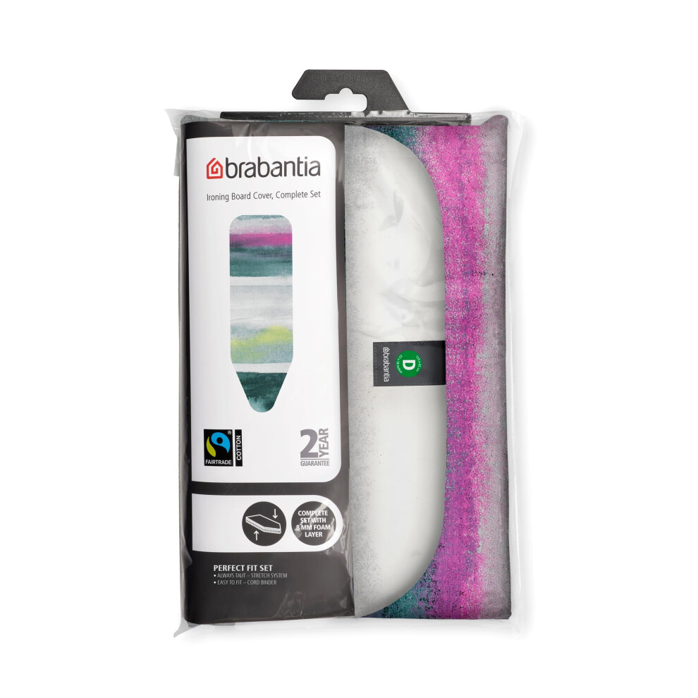 Brabantia 8Mm Thick Underlay Ironing Board Cover D Boardmorning Breeze Heat